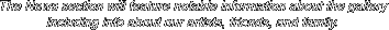 The News section will feature