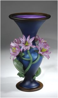 RankinPurpleFlowersOverBlue